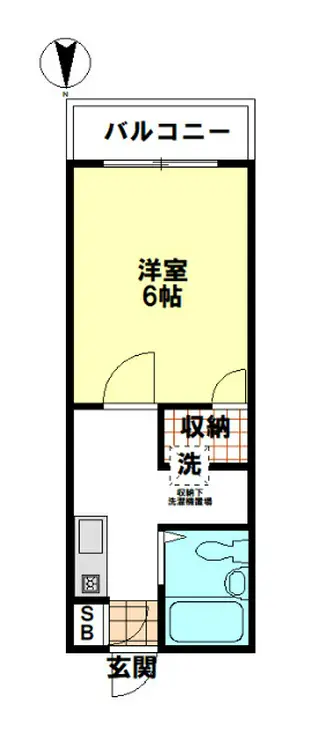 カーサジュモウ 1階階 間取り