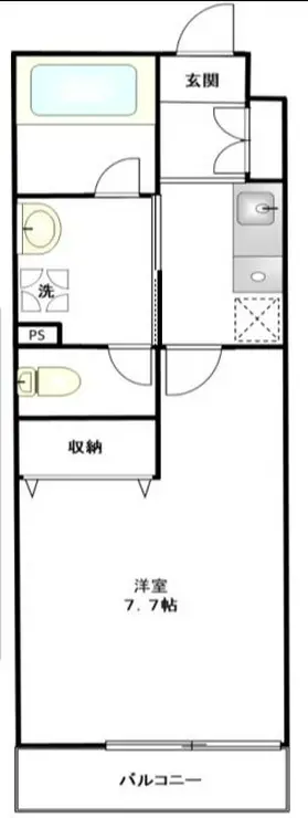 センタービレッジ常盤平 3階階 間取り
