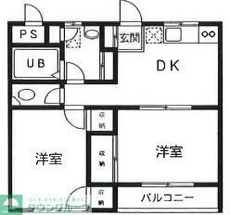 丸神第三マリーナ 3階階 間取り