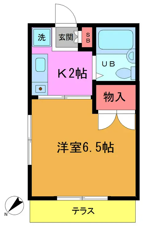 ハイツペリエ 1階階 間取り