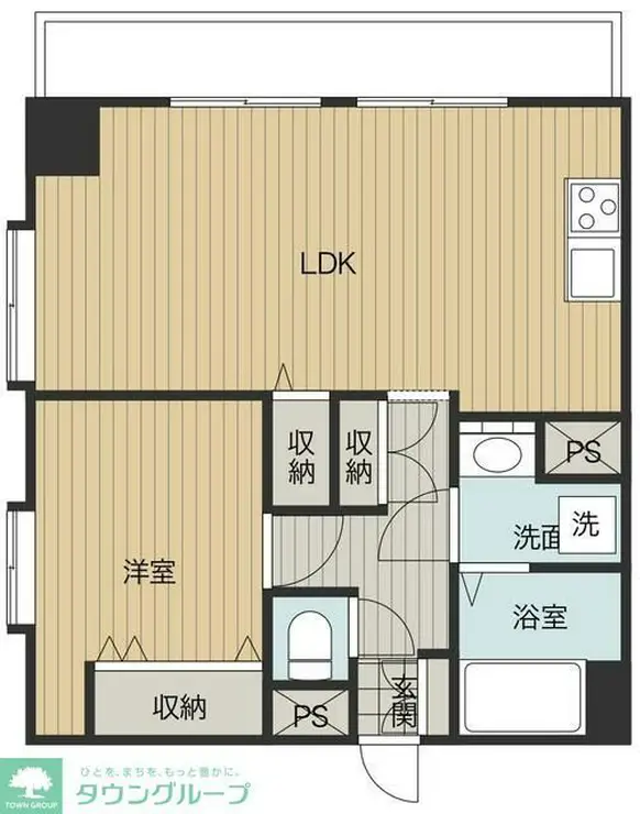 妙義坂マンション 8階階 間取り