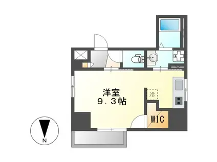 CASA AVENUE IKESHITA(ワンルーム/3階)の間取り写真