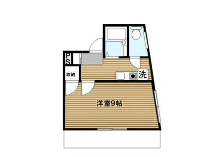 横浜元町ガーデンI(1K/1階)の間取り写真