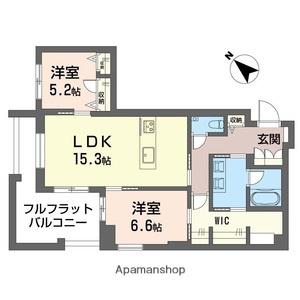 コンフォーザ(2LDK/2階)の間取り写真