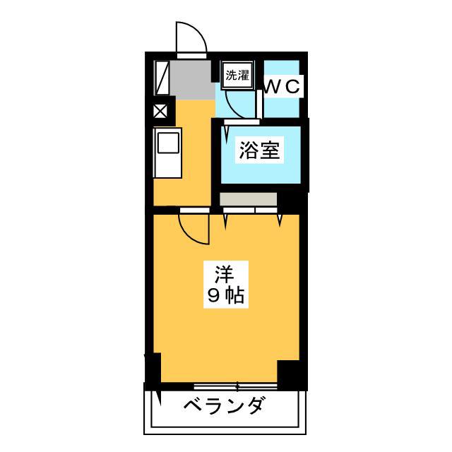 サンコウビル(1K/7階)の間取り写真