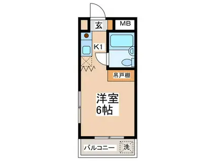 アートイン大塚(1K/4階)の間取り写真