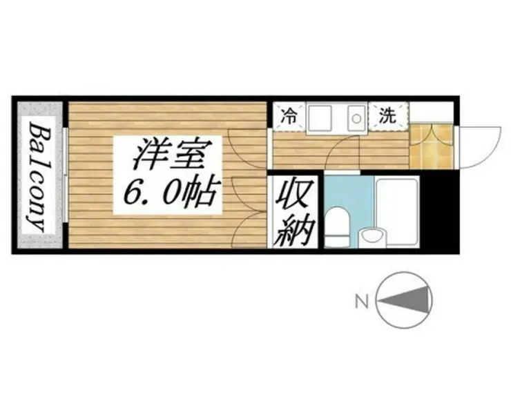 エクセル河原 3階階 間取り
