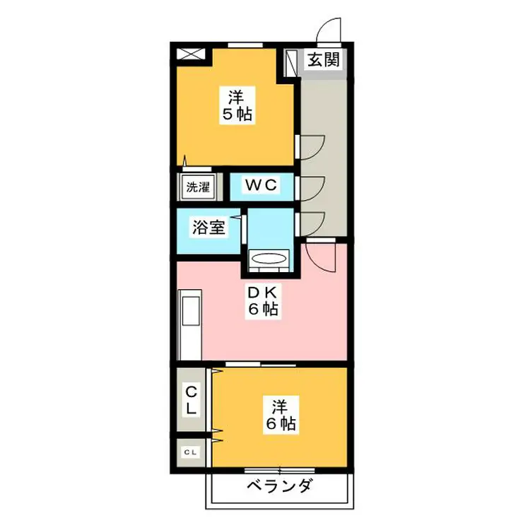 日神パレステージ豊玉第2 3階階 間取り