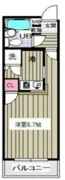 ローズマンションA31番館 3階階 間取り