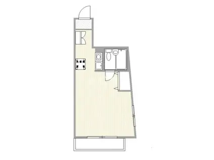 プレール西高島平(ワンルーム/3階)の間取り写真