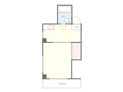 ラビエート花村(1K/3階)の間取り写真