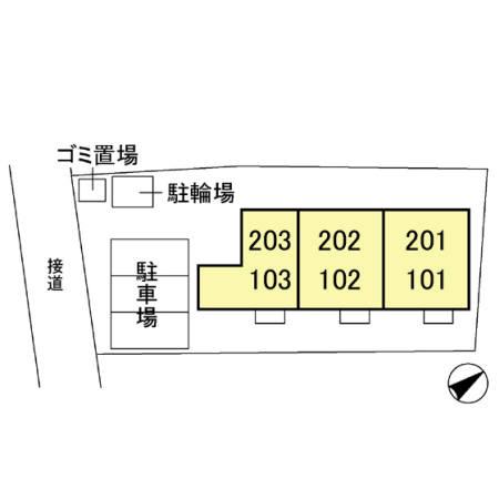 エスポワール文京(1LDK/2階)の間取り写真