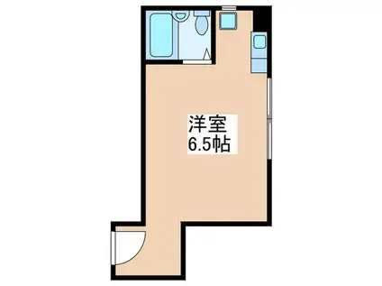四木アパートメント(ワンルーム/1階)の間取り写真