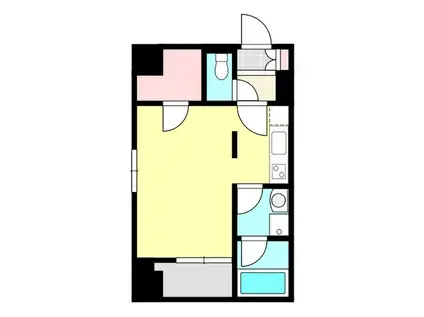 プライムアーバン仙台北目町(ワンルーム/5階)の間取り写真