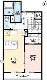 LOTUS豊岡(1LDK/2階)の間取り写真