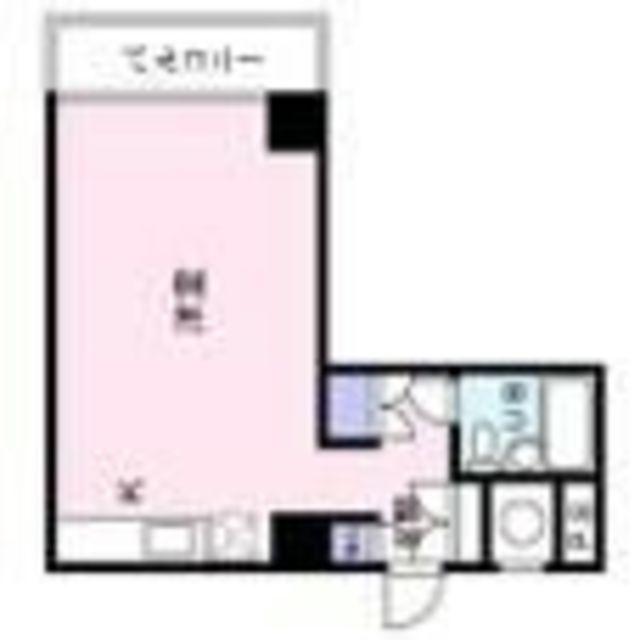 桜ヶ丘イン(ワンルーム/7階)の間取り写真