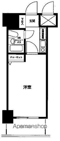 アーバンヒルズ早稲田(1K/7階)の間取り写真