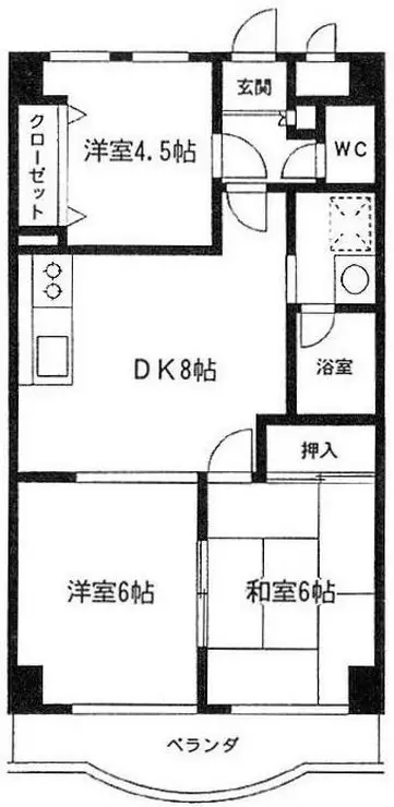 ハートスクエア 5階階 間取り