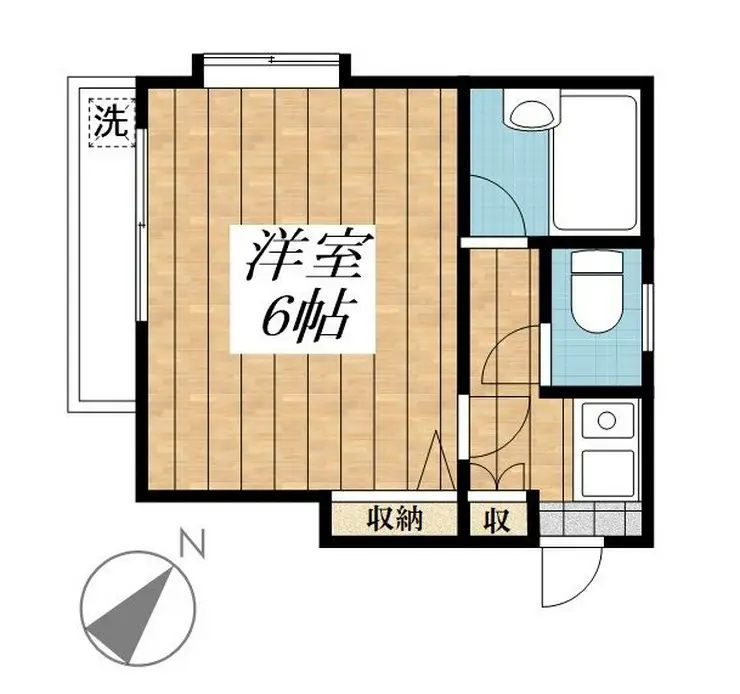 ジュネパレス市川第11 4階階 間取り