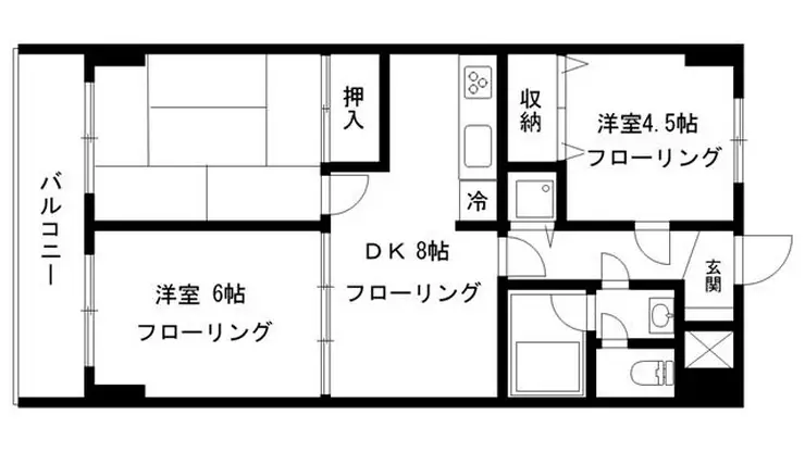 インペリアルハイアット壱番館 3階階 間取り