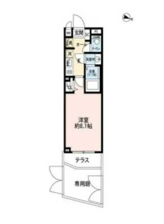 プレール・ドゥーク練馬II 3階階 間取り