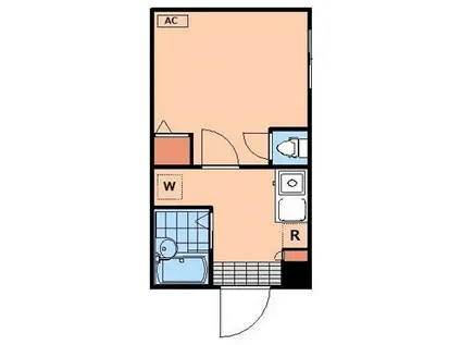 JAPANHOUSE上板橋I(1K/1階)の間取り写真