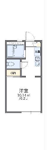 レオパレスカサ エスペランサ(1K/2階)の間取り写真