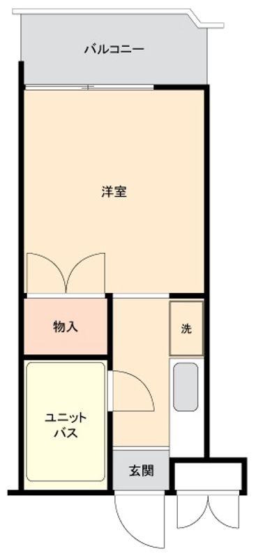 ダイホープラザ中村橋(ワンルーム/3階)の間取り写真