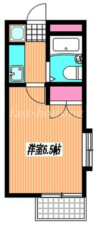 プリティア 3階階 間取り