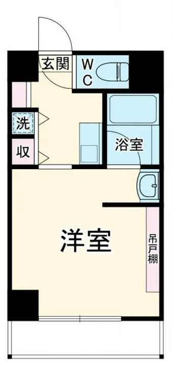 マジェスティービル 3階階 間取り