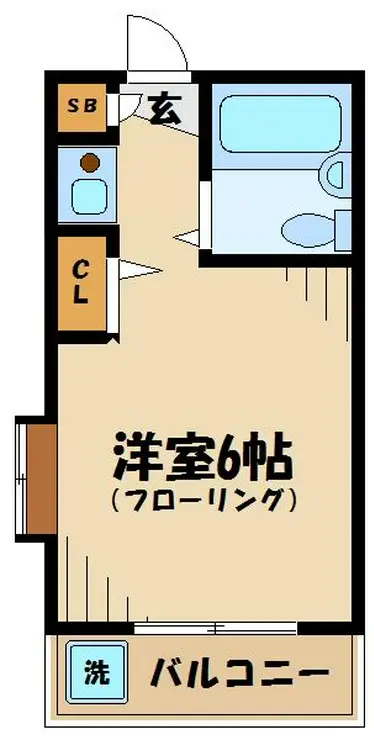 シュロスつつじヶ丘 2階階 間取り
