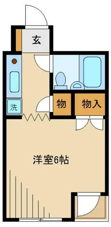 ドルチェ府中 3階階 間取り