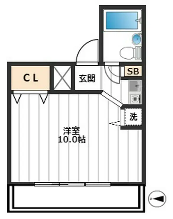 ピア大山 3階階 間取り