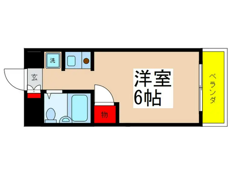 石井ビル 4階階 間取り