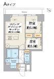 クレストコート江古田(2LDK/3階)の間取り写真