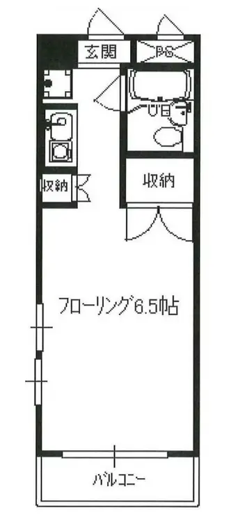 メゾン石川 2階階 間取り