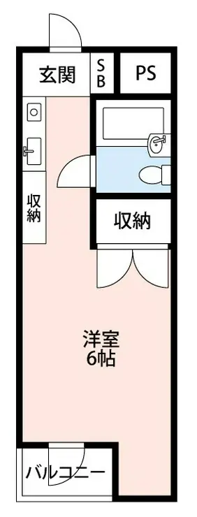 ニューサウス 2階階 間取り
