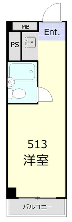 五反田ダイヤモンドマンション 5階階 間取り
