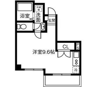 リエス千代田橋(ワンルーム/6階)の間取り写真