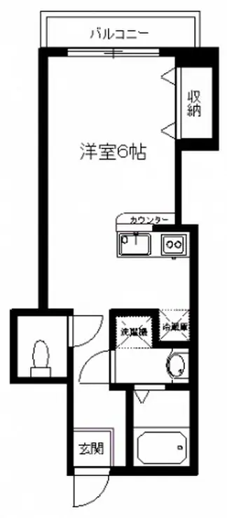 ノイエス三田2 1階階 間取り