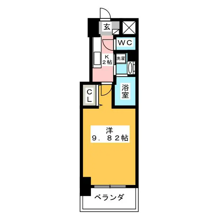 プライムスクエア 3階階 間取り