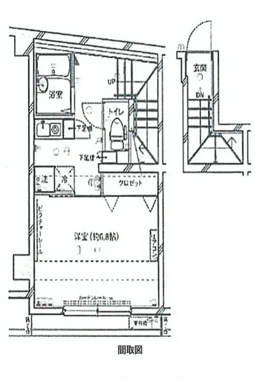 アイディ西馬込 1階階 間取り