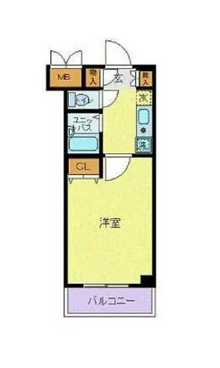 カテリーナ両国 4階階 間取り