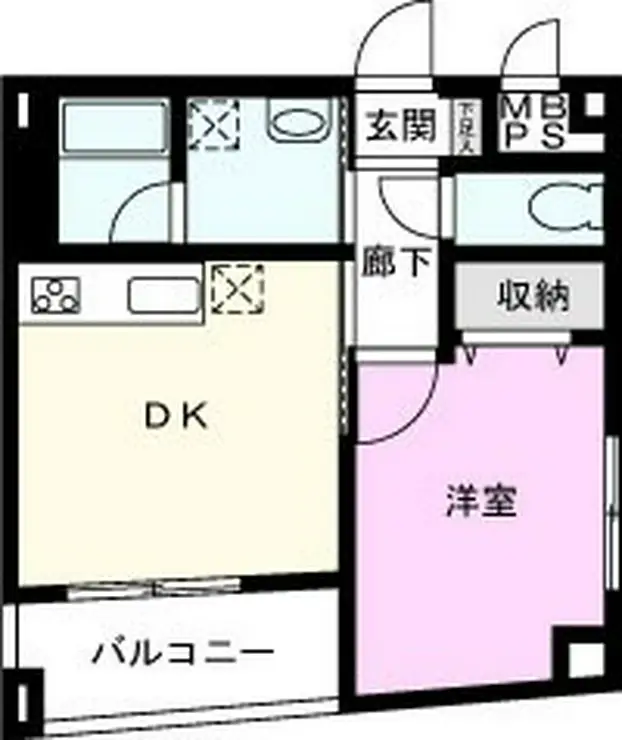 アレグリア柏屋 3階階 間取り