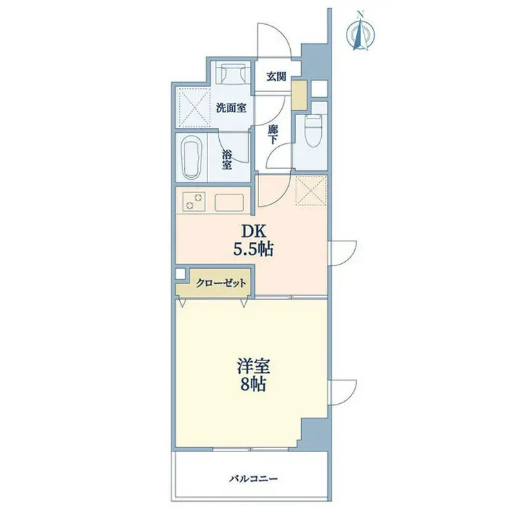アネシス三鷹 2階階 間取り