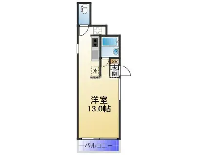 匠空天満(ワンルーム/5階)の間取り写真