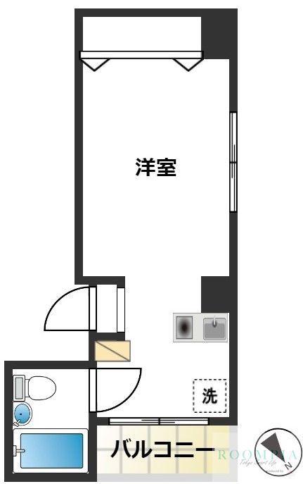 グレイス戸塚(ワンルーム/3階)の間取り写真