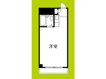 サカエマンション梅香(ワンルーム/3階)の間取り写真