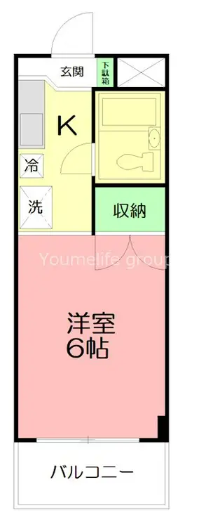 メゾン御園 3階階 間取り