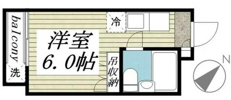 メゾン・ド・カラール 3階階 間取り